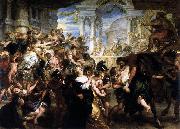 Peter Paul Rubens The Rape of the Sabine Women Sweden oil painting artist